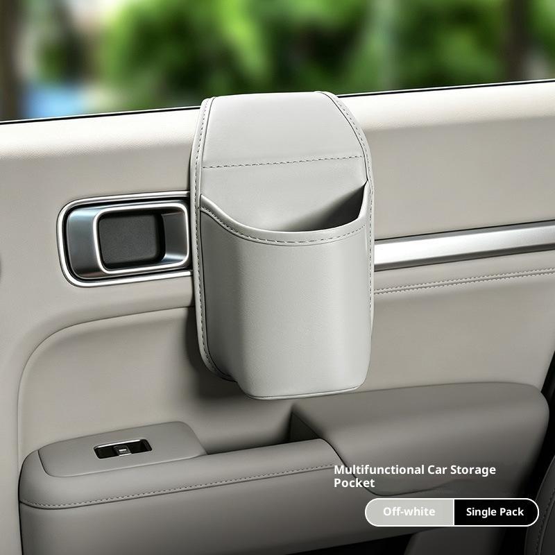 Car Door Cup Holder Storage Bag Universal Back Clip Design Drink Rack Organizer Box Waterproof Seat Back Storage Pocket