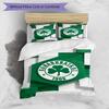 3pcs Duvet Cover Set (1*Duvet Cover + 2*Pillowcase, Without Core), Panathinaikos FC Print Bedding Set, Bedroom Decor, All‑Season, Gift