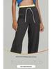 Throwback Yoga Casual Loose Fit Quick-Dry Elastic Drawstring Wide Leg Pants