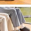 Jie Liya Men's and Women's Non-Slip Antibacterial Indoor Cotton Slippers for Autumn/Winter - Silent, Warm, Simple Design