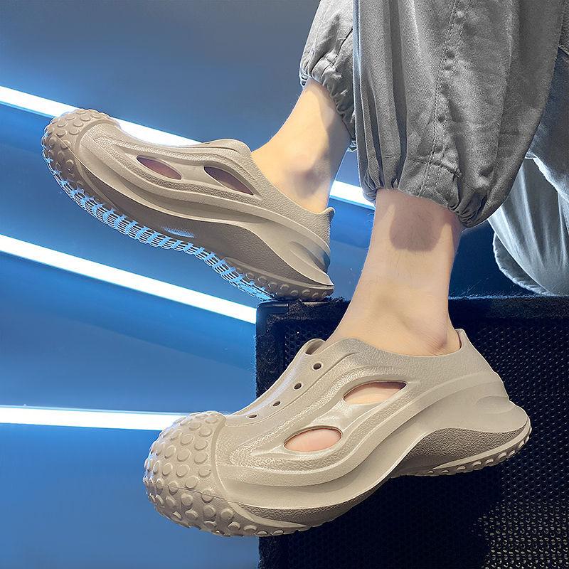 

Casual Closed Toe Height Hole Shoes Beach Big Size Trend 2025 Outdoor Men s Sandal New Summer Low Price Fashion Design Male Shoe 45