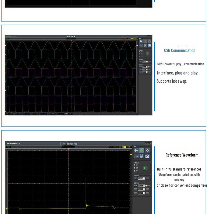 Hantek1008c 8-Channel USB Car Diagnostic Oscilloscope & Signal Generator