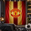 Κρεμαστή ταπετσαρία τοίχου με εκτύπωση Manchester United, ύφασμα για σαλόνι, υπνοδωμάτιο, διακόσμηση σπιτιού