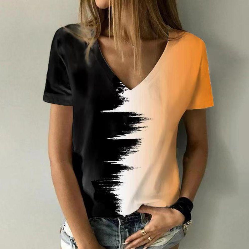 S-8XL Plus Size T-shirt For Women 3D Short Sleeve Tees Tops Casual Ladies T-shirts Oversized Harajuku Women Clothing