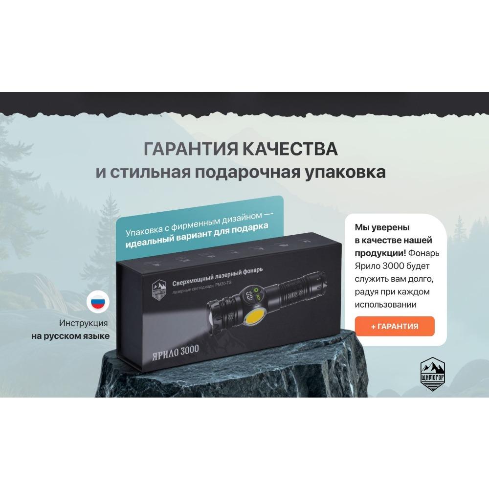 Spotlight Long Range LED Flashlight With Side COB Strong Tail Magnet Lamp Type-C Charging Zoomable Aluminum Alloy Torch Lantern