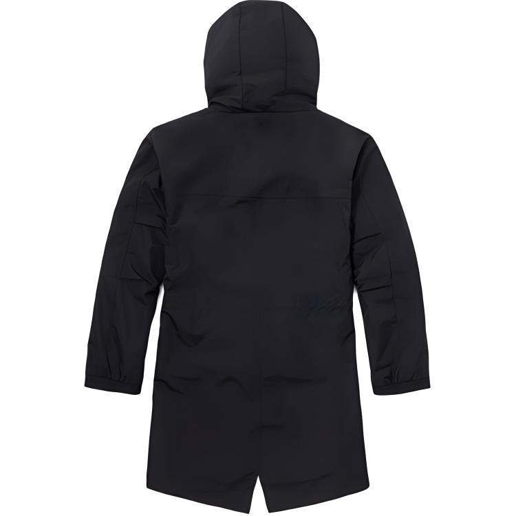Timberland Outdoor Remix Special Series Solid Color Three-In-One Waterproof Long Sleeve Windbreaker Unisex Outerwear Black A5UQB-001