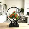 New Chinese Style Screen Divider With Small Fruit Faux Plants For Home Decor And Gifts