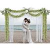 2 Pcs 5.8ft Artificial Baby Breath Flower Vines, Babys Breath Artificial Flowers Real Touch Faux Gypsophila Hanging Fake Baby's Breath Garlands for