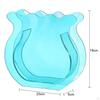 Acrylic Flower Vase Decorative Art Vases Bouquet Holder Contemporary Floral Container Table