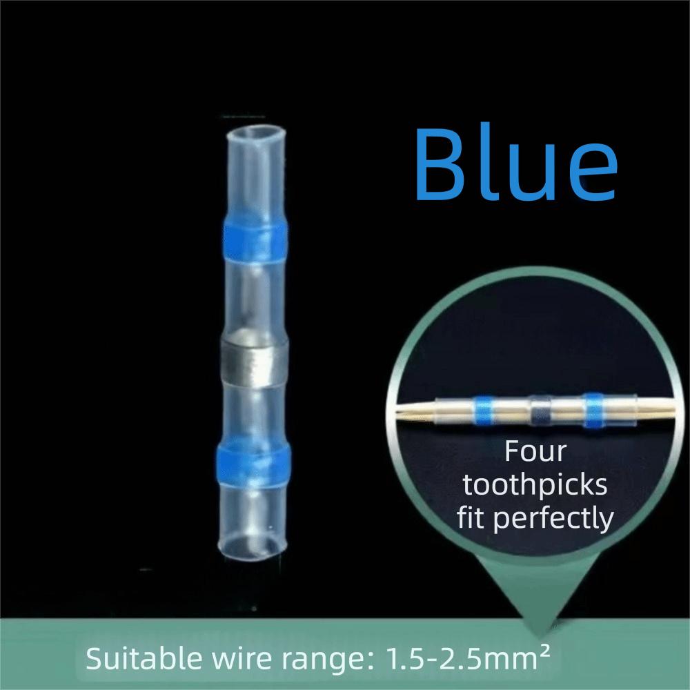 50/100Pcs Thermal Insulation Heat Shrink Tubing Wire Crimp Butt Terminals  Electric Connector Set