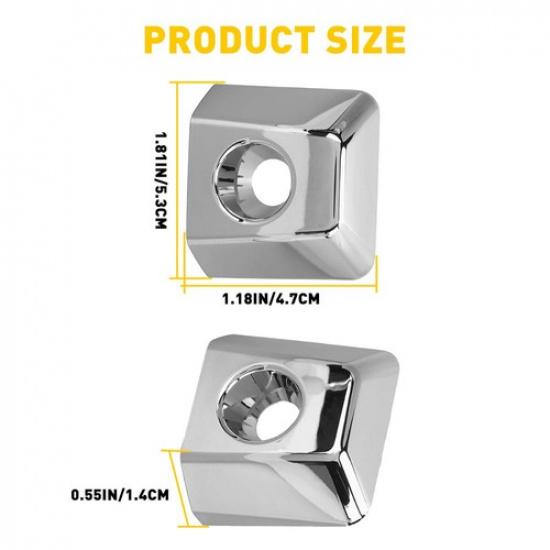 NEW Left Driver Door Handle Bezel Key Cover Fit 04 - 19 Nissan Titan 80647-ZC00A