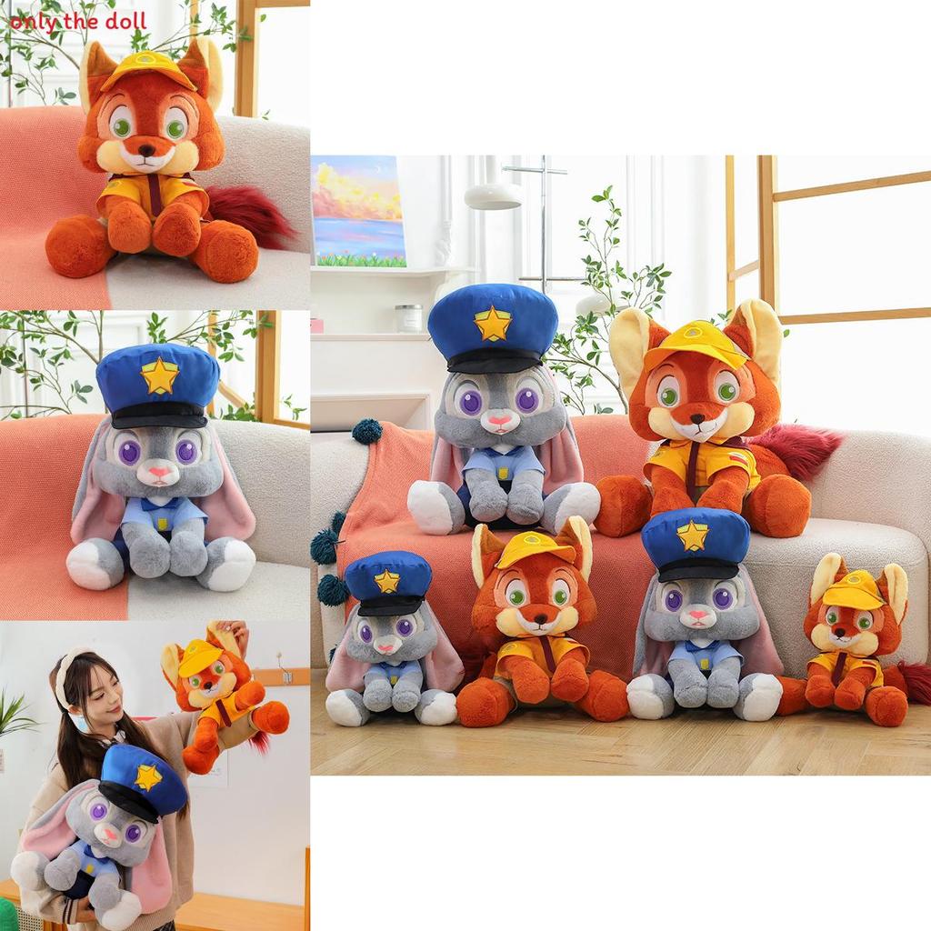 Animal Plush Toy Judy Nick Zootopia Soft Pillow For Kids And Girls