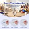 10Pcs 1mm Diameter Flexible Floral Wire Non-Elastic Jewelry Beading Wire  Gardening Tree Shaping