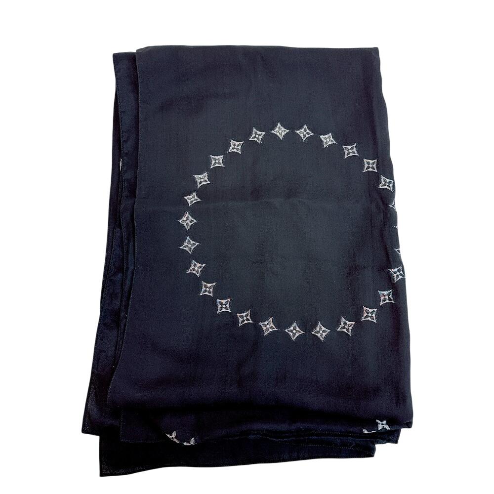 LOUIS VUITTON M74268 cashmere Etol Monte Carlo Stall black cashmere Used