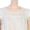 BARBARA Women S Gray Crepe Homewear dreSS Agw4629l