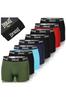 Boxer Shorts Everlast For Men, Cotton, Multicolor, Bm402, 8 Pieces