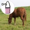 Horse Feed Bag Heavy Duty Mesh Horse Feeder with Adjustable Strap Horse Muzzle Feed Bucket for Feeding Grain Powder Supplements