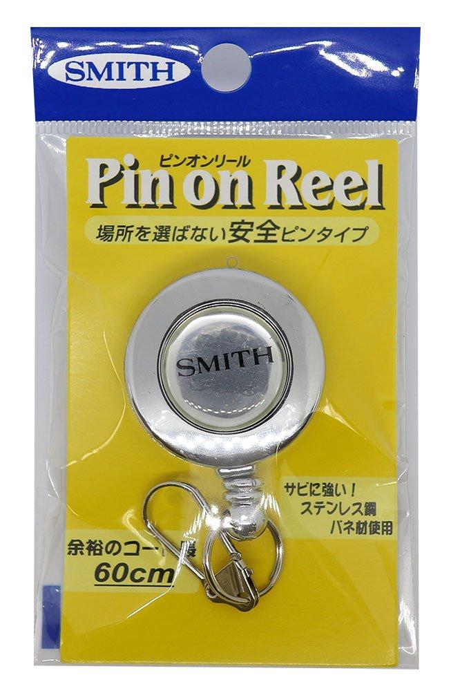 SMITH LTD Брелок-катушка для ключей Катушка с зажимом 60 см Серебристый 60cm серебряный