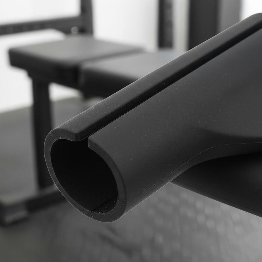2 Pieces Barbell Grip Attachment Ergonomic Bar Contoured Fitness Equipment