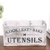 1PC,Divided Kitchenware Storage Box Multi-compartment Knife and Fork Cutlery Locker Box Utensil Organizer Kitchen Accessories