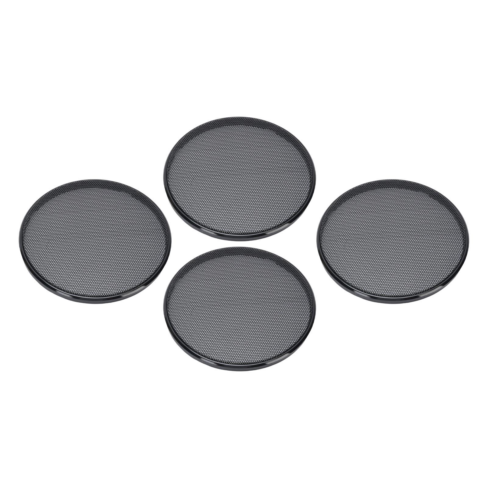 

4 шт. Защитная сетка для динамика из холоднокатаной стали 149 мм для домашнего кинотеатра, лодки, автомобилей