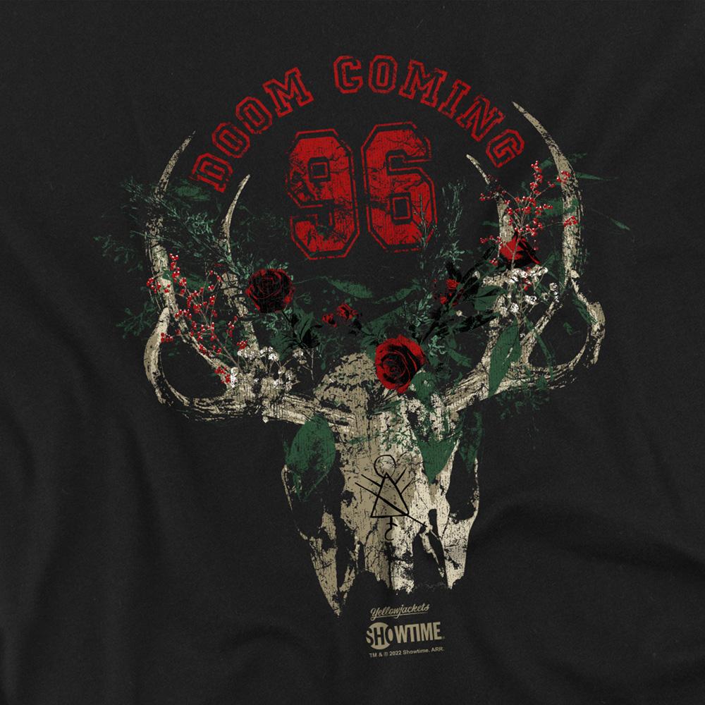 Yellowjackets Unisex Adult Doom Coming 96 T-Shirt