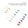 100PCS 5 Color 5mm LED Diodes ABS LED Diode Lights Durable Electronics Components  Electronics Parts