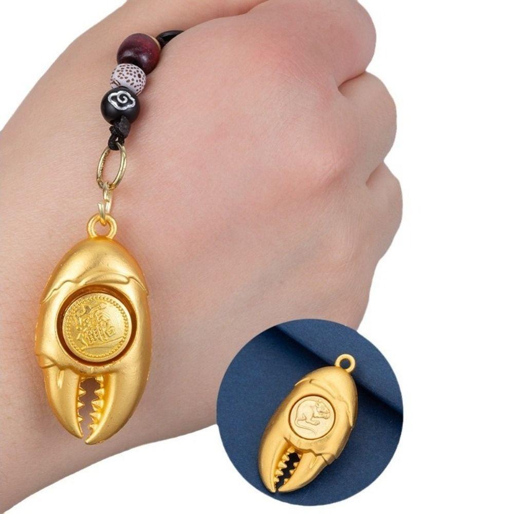 Hanging Rotating Keychain Chinese Style Car Keychain Creative Zodiac Keychain  Gift