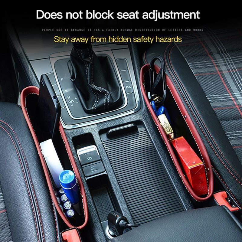 Car Seat Gap Storage Bag Car Space Pocket Storage Pouch Phone Purse Coins Key Car Organizer Car Accessories Automóvil