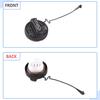 Aunginsy Car Fuel Tank Cap Replacement Compatible with Toyota Tundra 2022 2023 2024 2025 Pickup Truck Door Fuel Filler Cap with Rubber Rope Gas Cap