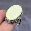 Natural Orange Triplet Opal 925 Sterling Silver Jewelry Ring Size 11 t2E32