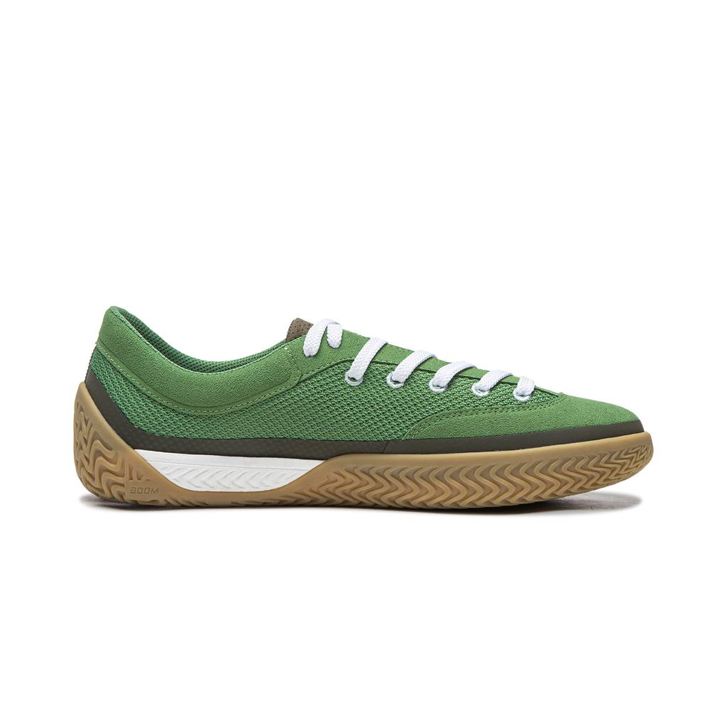 Li-Ning Break Fashion Versatile Trendy Shock Absorption Non-Slip Wear-Resistant Breathable Low-Top Casual Shoes Men sneaker Green AGCW207-3