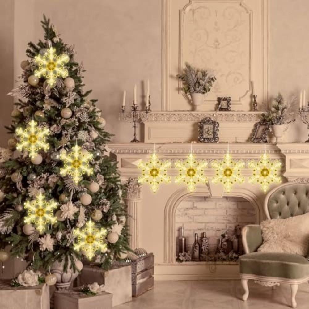 Suction Cup Design Christmas LED Light Hanging Window Ornaments Sucker Lamp  New Year Celebration