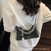 2025 Spring New Chain Crescent Bag French Niche Commuter Crossbody Bag Commuter Women's Shoulder Bag