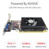 GeForce GT 610 Graphics Card, 2GB, DDR3, 64-bit, PCI Express X16, DirectX 11, HDMIVGA, Low Profile, Entry-level GPU for PC, SFF, and HTPC, Compatible