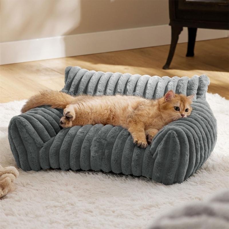 Creative Pet Bed Luxurious Sofa Nest for Dogs and Cats Soft Lounger Cuddle