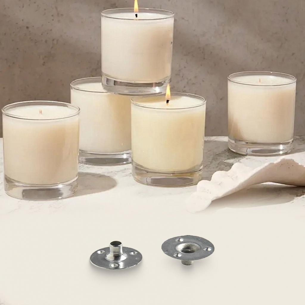 Trasforma le tue candele con il set da 500 pezzi di portastoppini metallici efficienti