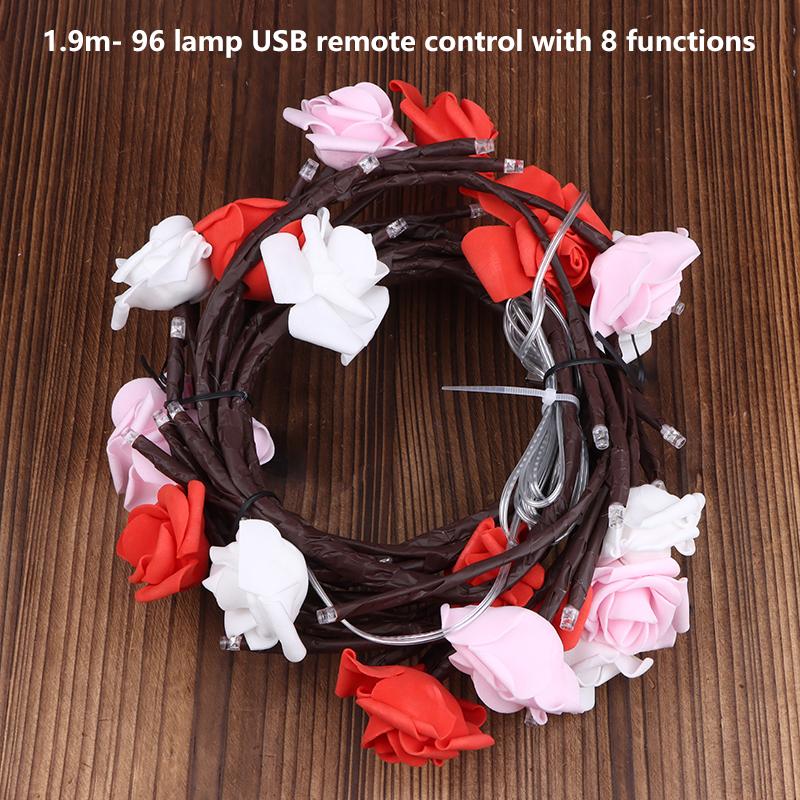 Rattan Led Lights, Creative Wall Decoration Lights With 48 Leds, Multi-Purpose, Versatile Decoration, Warm White Light