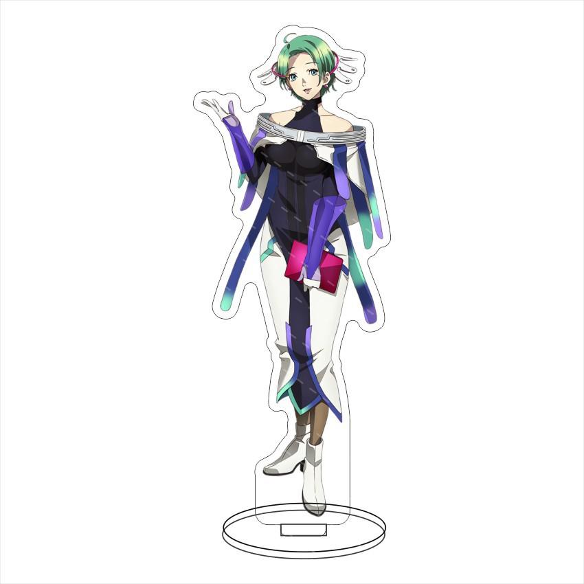 Anime Gnosia Acrylic Stand Model Figures Yuri Setsu SQ Racio Jina Shigemichi Cosplay Model Dorm Decor Props Fans Gift