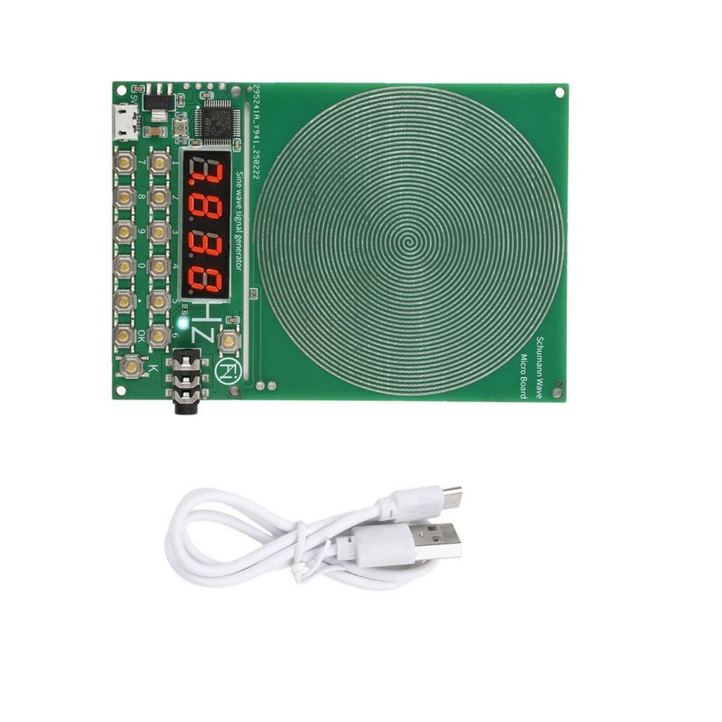 Adjustable Frequency Generator With 7.83Hz Earth Resonances Simulation High Precisions DSP Technology Stable Sine Waves Output