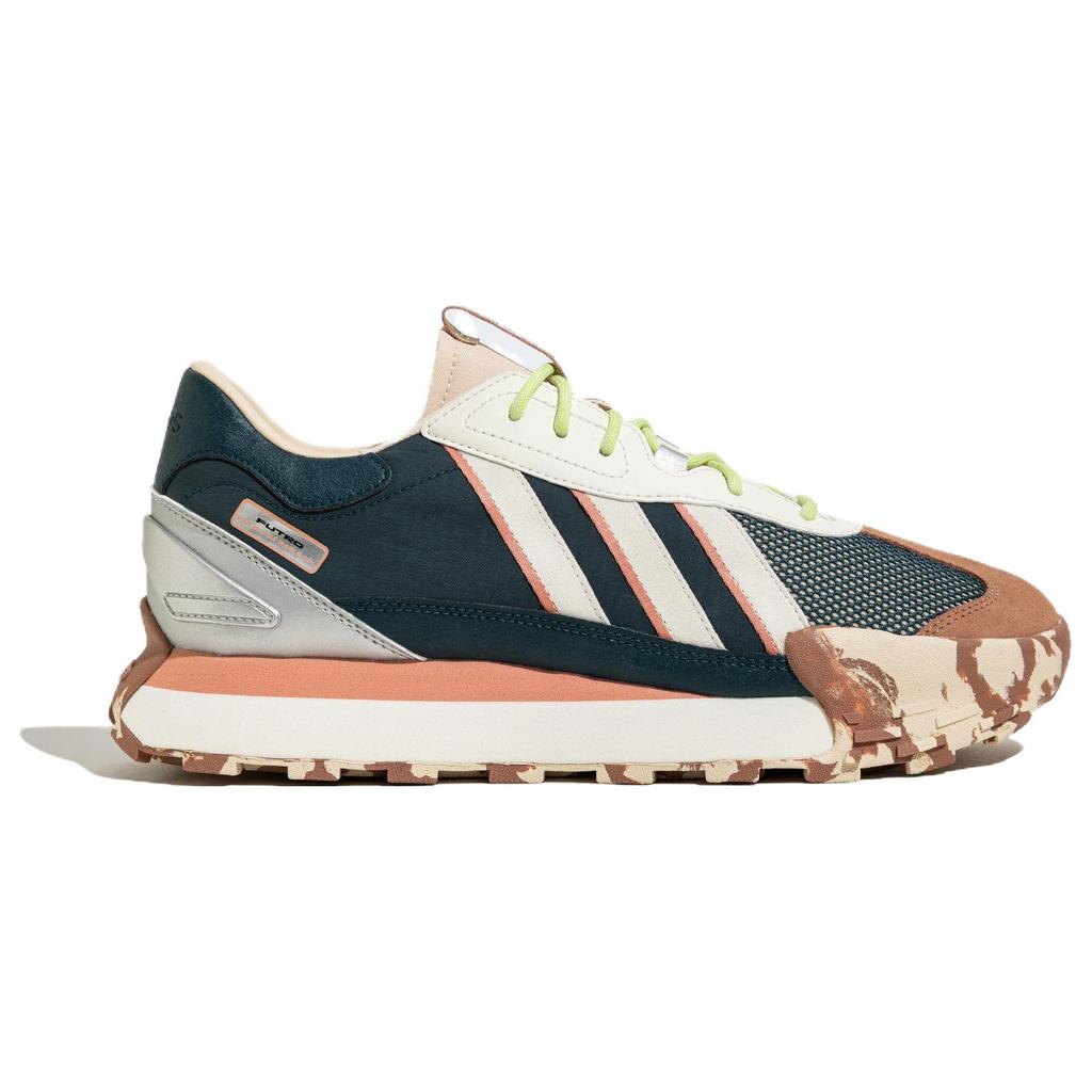 Adidas Neo Futro Mixr Trendy Comfortable Fabric Synthetic Leather Non-Slip Wear-Resistant Low-Top Running Shoes Unisex Sneakers Light-Blue IE4792