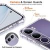 VIVO V50 V40 V30 V29 V27 V25 V23 V21 V20 V15 Pro V19 Neo V21E V23E V25E V27E V29E V30E V40 Lite Shockproof Clear Phone Case Airbag Soft TPU Cover