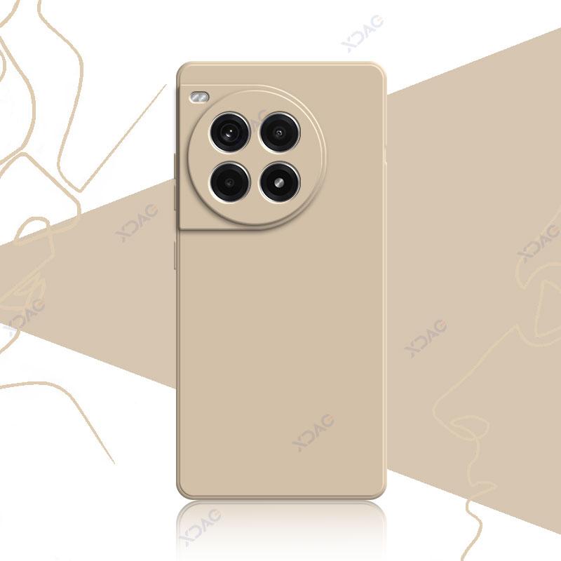 Mobile Phone Case for OnePlus Ace 3 Pro Ace3 3Pro 5G 360 Soft Luxury Square Liquid Silicone Back Cover One Plus Ace3Pro