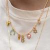 Titanium Steel Necklace With Braided Chain For Summer Fashion Accessories