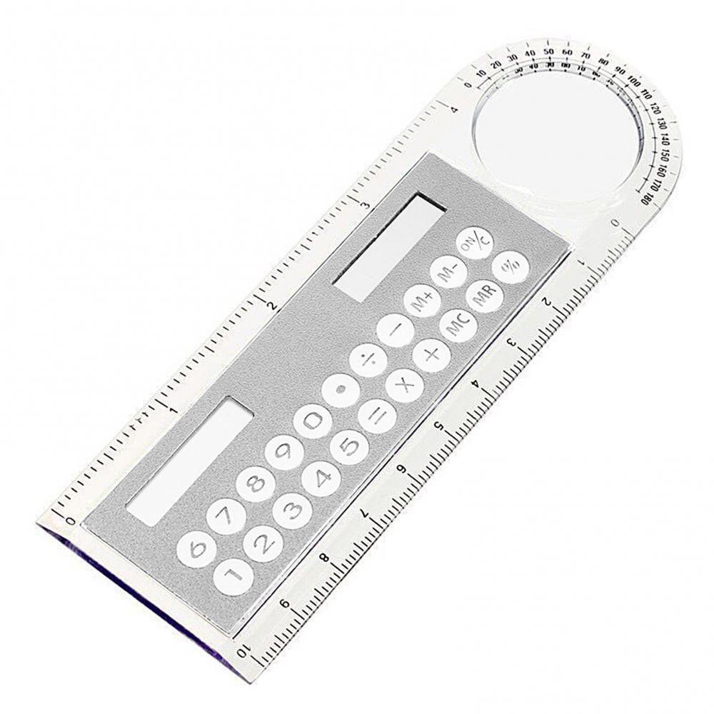 Measuring Ruler Transparent Ruler Solar Energy Ruler Calculator Ruler Calculator With Magnifier