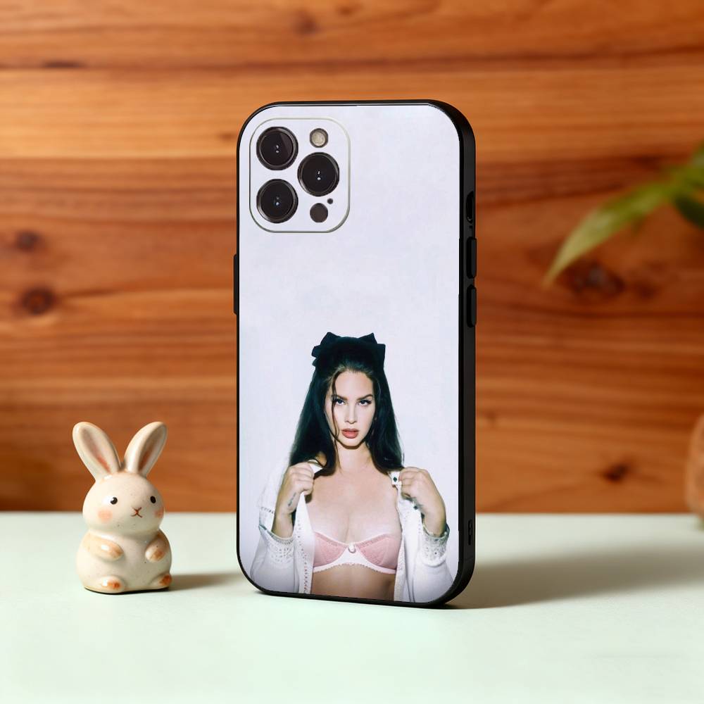 Singer LanaDelRey S-Summertime Sadness Phone Case For iPhone17,16,15,14,13,12,Plus,Pro Max, 5G Others Soft Black Cover