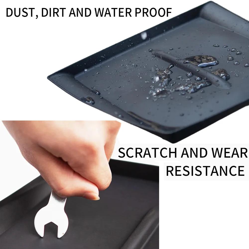 For Tesla Model 3 Highland Model Y Juniper 2024-2026 Silicone Wireless Phone Charging Pad Central Control Charger Protector Pad