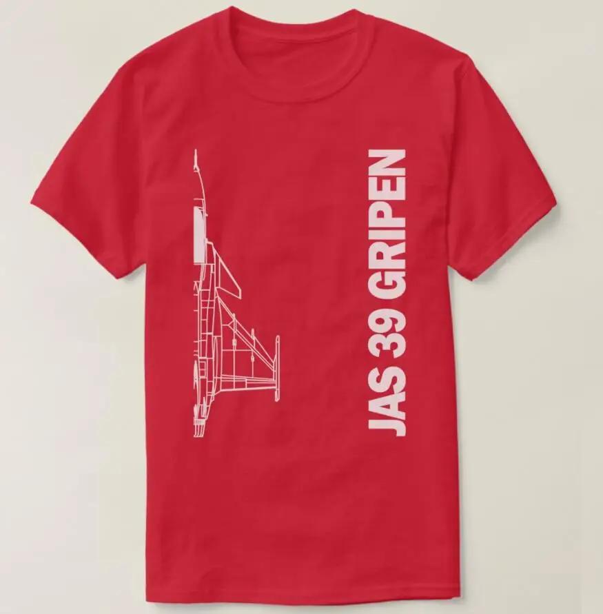 

JAS 39 Gripen Jet Fighter EU Air Force Men TShirt Short Sleeve Casual 100 Cotton ONeck Summer Shirt S