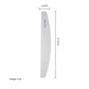 High-Quality Wear-Resistant Half-Moon Nail Files - Curved/Straight Emery Sanding Tools