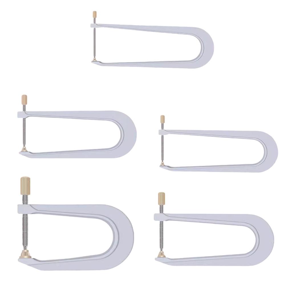 Violin Beam Clamp Replacement Violin Guitar Bass Bar Clamps Violin Making Install Repair Tools for Bracing and Repair